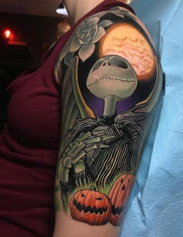 40 Jack Skellington Tattoos and Their Meanings | Art and Design