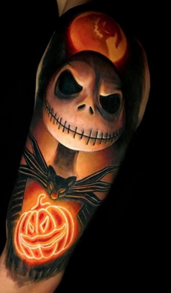 40 Jack Skellington Tattoos and Their Meanings