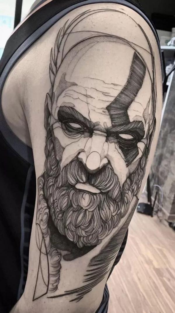 Kratos Tattoos Unleash The Power Of The God Of War Art And Design Kratos Tattoos Unleash The Power Of The God Of War Art And Design
