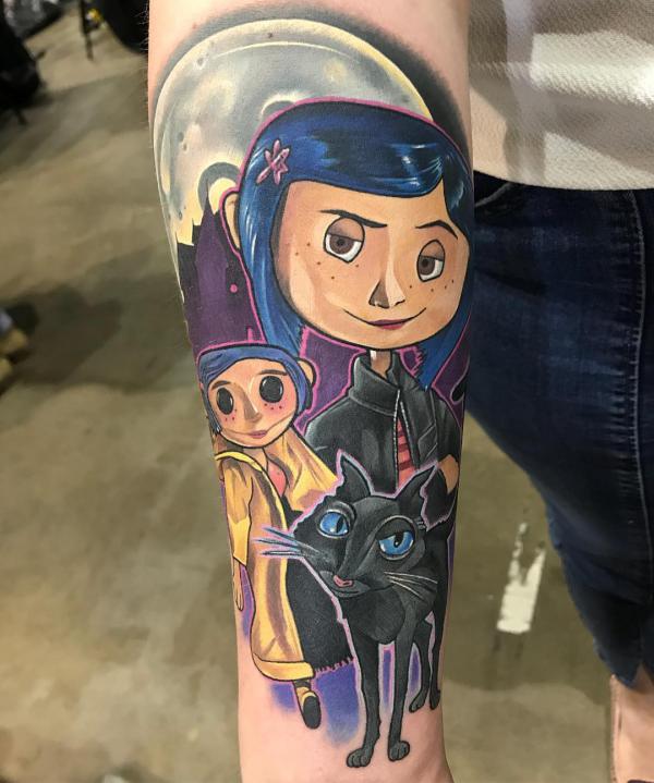 Other mother coraline and her cat