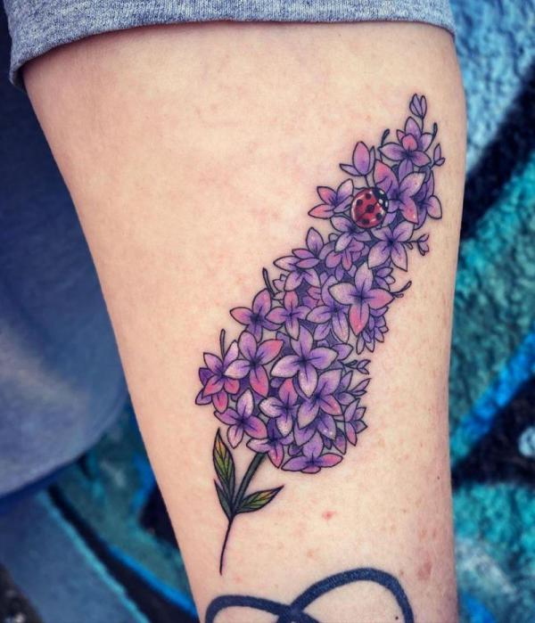 Lilac Tattoo Meanings - A Complete Guide | Lilac tattoo, Purple tattoos,  Tattoos for women flowers