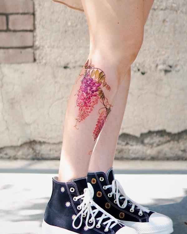 97 Calf Tattoo Ideas That Are Pure Coolness | Bored Panda