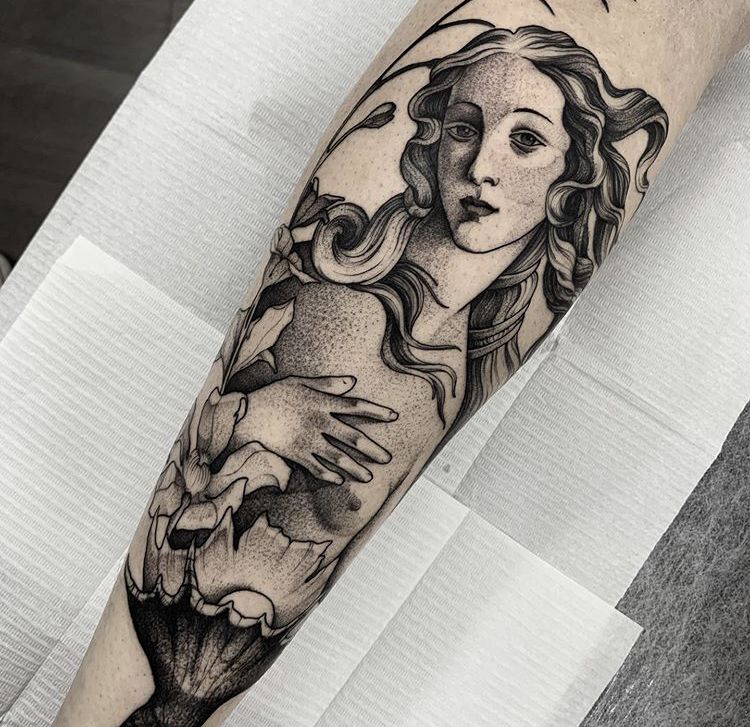 Botticelli's Venus Temporary Tattoo - Set of 3 – Tatteco