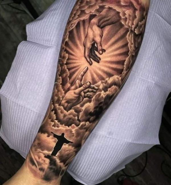 70 Artistic Creation of Adam Tattoos with Meanings Art and Design