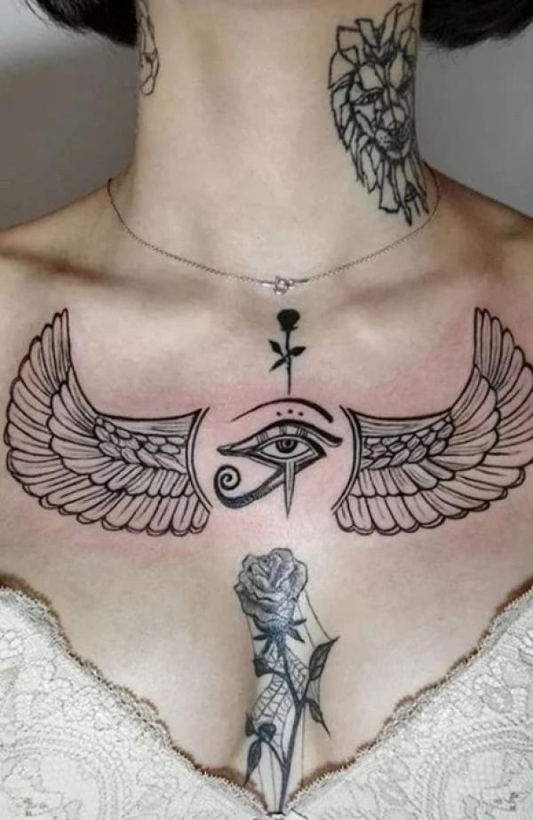 Eye of Ra with wings