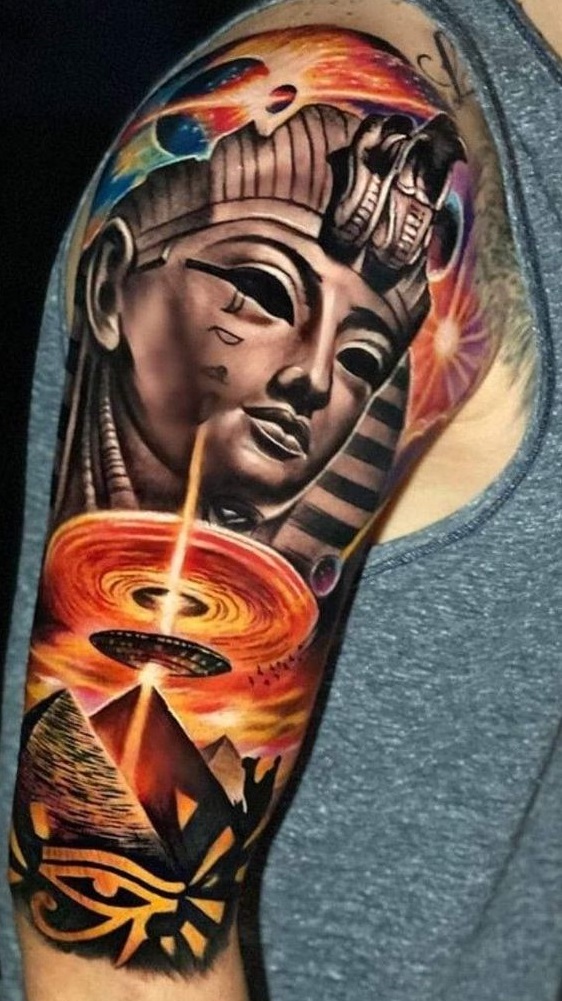 This is my first tattoo ever to represent my love towards ancient Egypt : r/ tattoos
