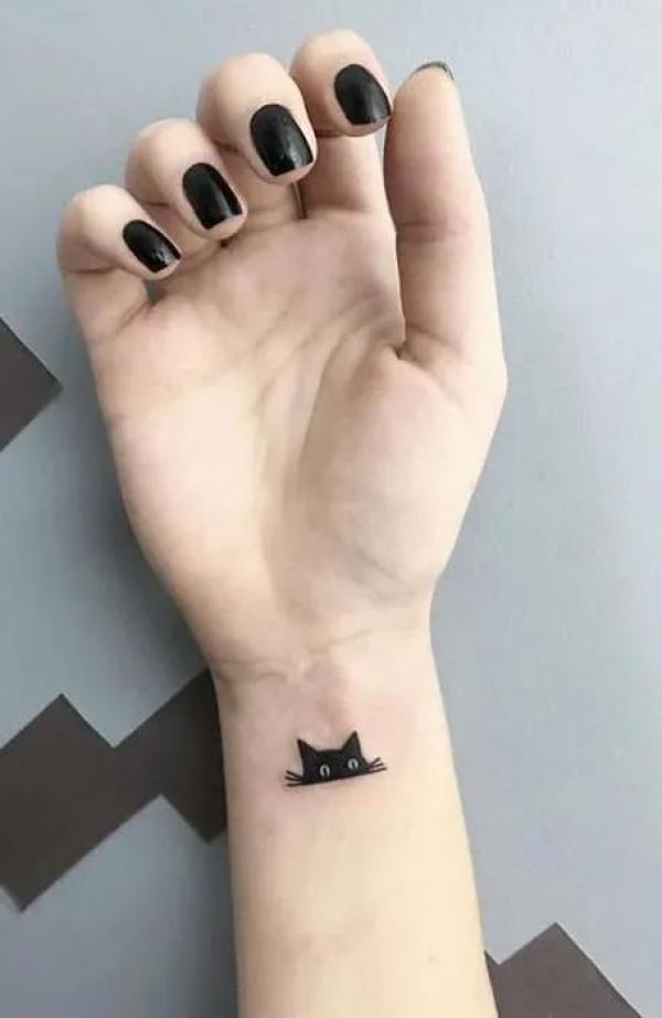 My minimalist cat tattoo | I love Cats | Siamese Cats - YouTube