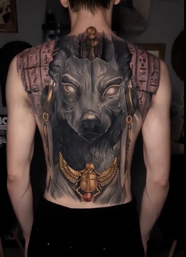 Anubis Forearm And Sleeve Tattoo Idea for Men and Women | #Anubistattoo -  YouTube
