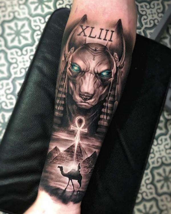 Anubis by Drew Siciliano: TattooNOW