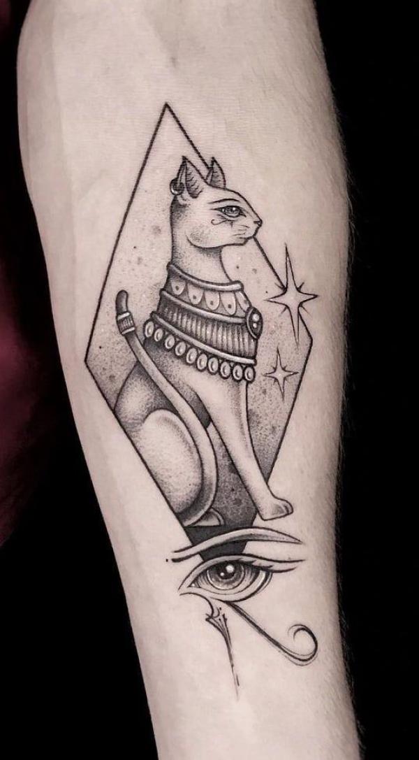40 Bastet Tattoo Designs With Meaning Art And Design