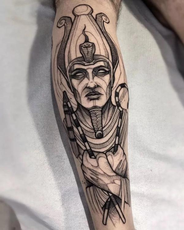 Egyptian God of Chaos and Destruction Seth Tattoo | 8 Tattoo Designs for a  business in United States