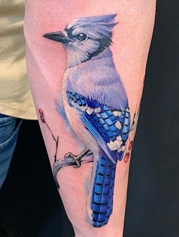 60 Blue Jay Tattoo Designs: A Flight Into Inked Elegance | Art and Design