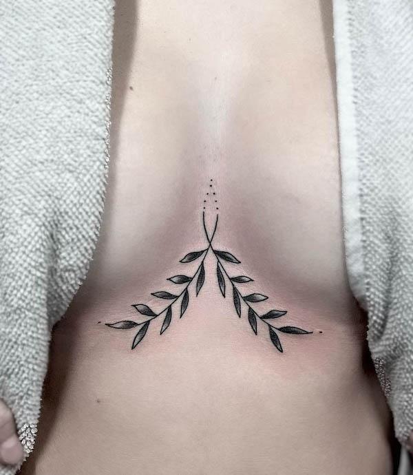 Sternum Tattoo - Can be booked by clicking the link in our bio.  #finelinetattoo #minitattoo #birminghamaltattoos… | Instagram