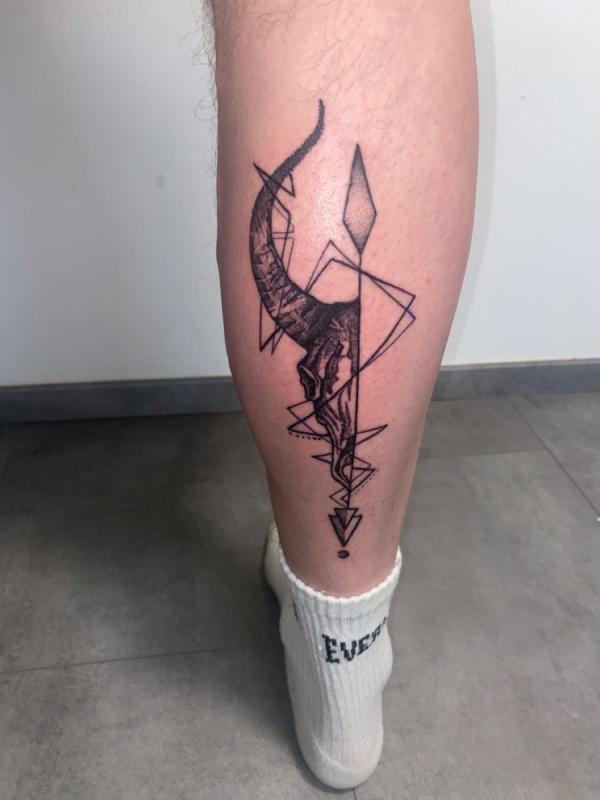 Sagittarius and capricorn tattoo