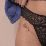 50 Bikini Line Tattoo Ideas with Meaning | Art and Design