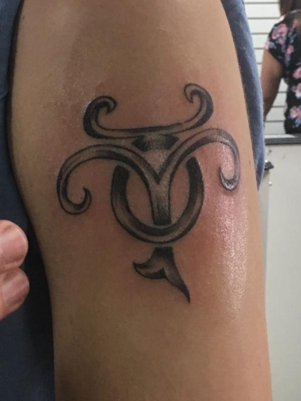 Aries and taurus tattoo