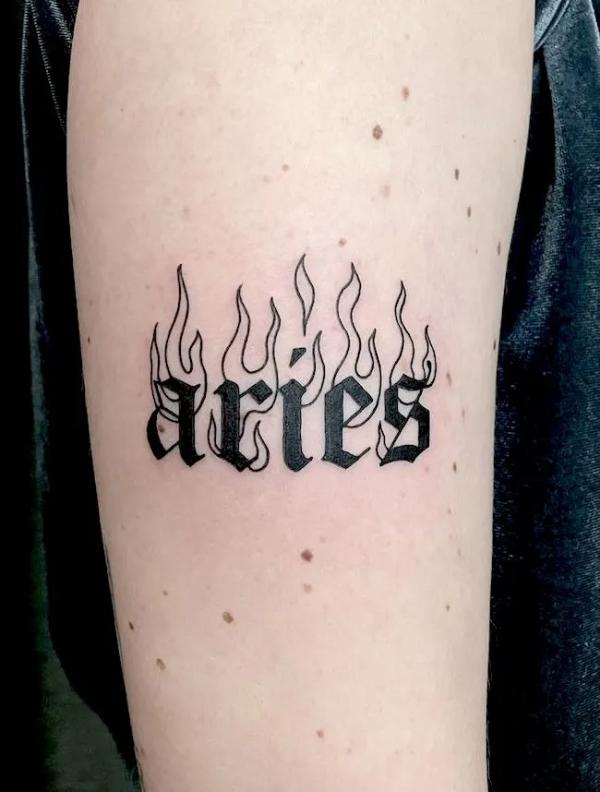 47 Aries Tattoo Ideas Full of Fire and Fun - tattooglee | Aries tattoo,  Tattoos for guys, Aries ram tattoo