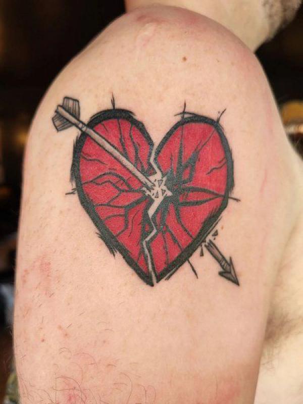 100 Broken Heart Tattoos and Their Meanings Art and Design