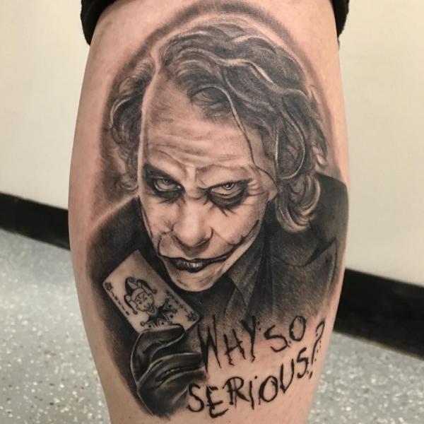 Ugliest Tattoos - the joker - Bad tattoos of horrible fail situations that  are permanent and on your body. - funny tattoos | bad tattoos | horrible  tattoos | tattoo fail - Cheezburger