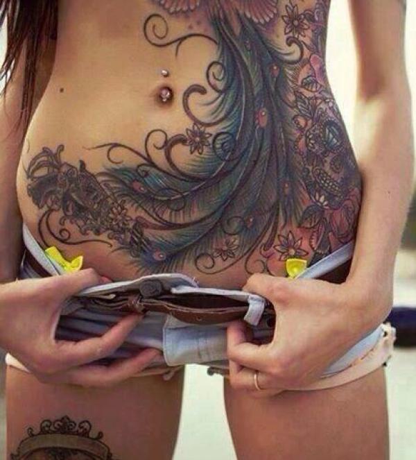 Belly, tattoo, HD phone wallpaper | Peakpx