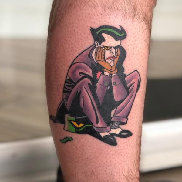 Sad Joker tattoo