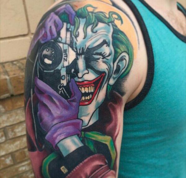 The killing joke joker tattoo