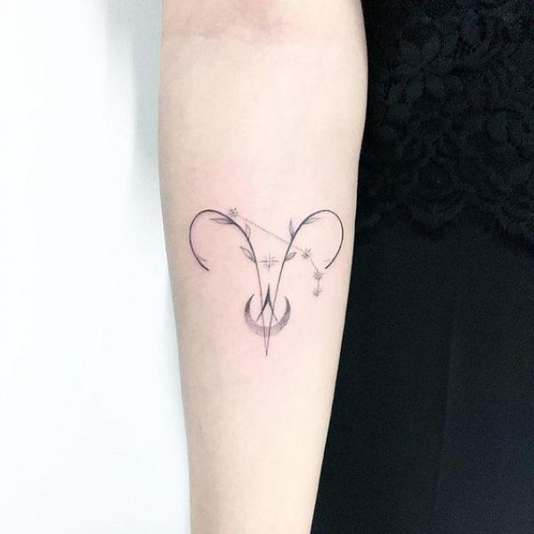 Aries Constellation Tattoos | Tattoofilter