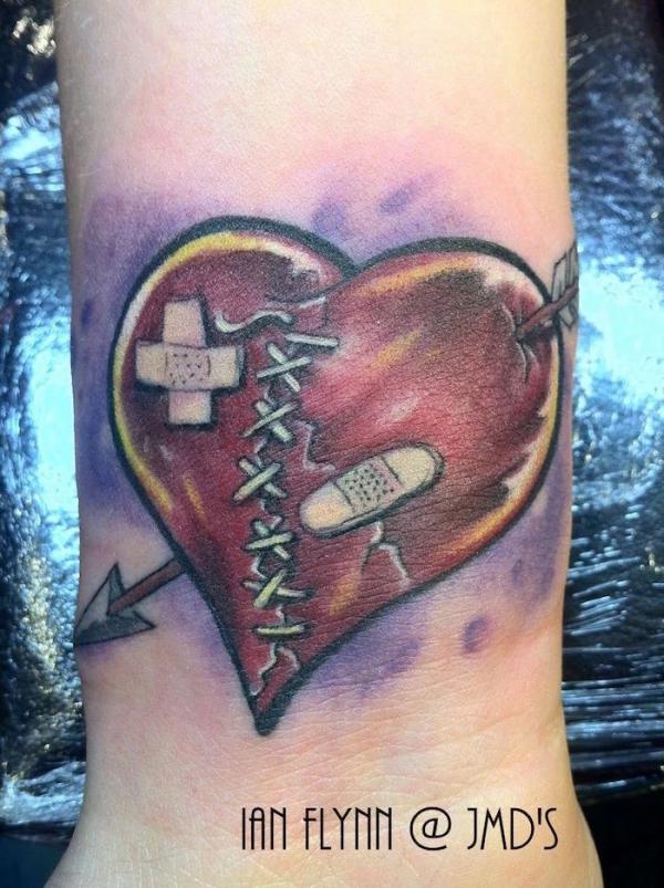 100 Broken Heart Tattoos and Their Meanings Art and Design