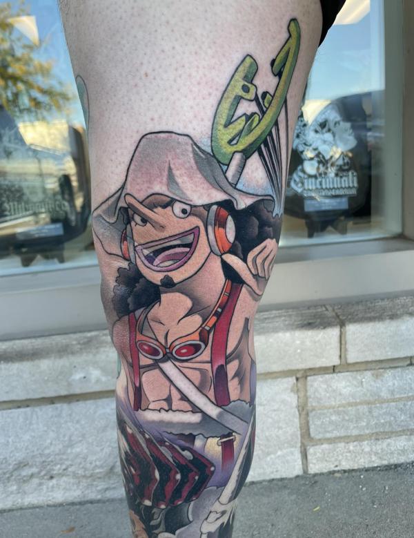 Usopp one piece tattoo