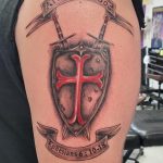 ephesians armor of god tattoo upper arm