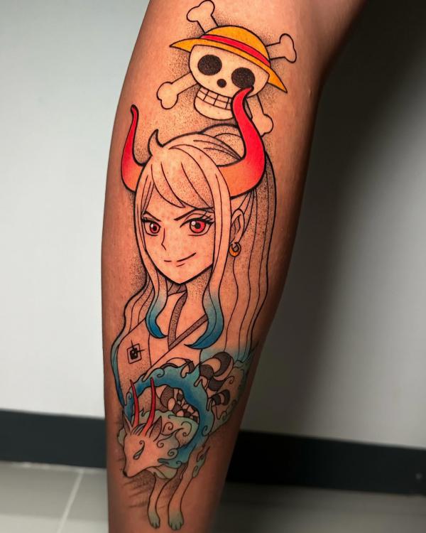 20 Inspiring Nami Tattoo Designs from One Piece Art and Design