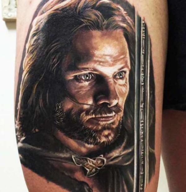Aragorn tattoo