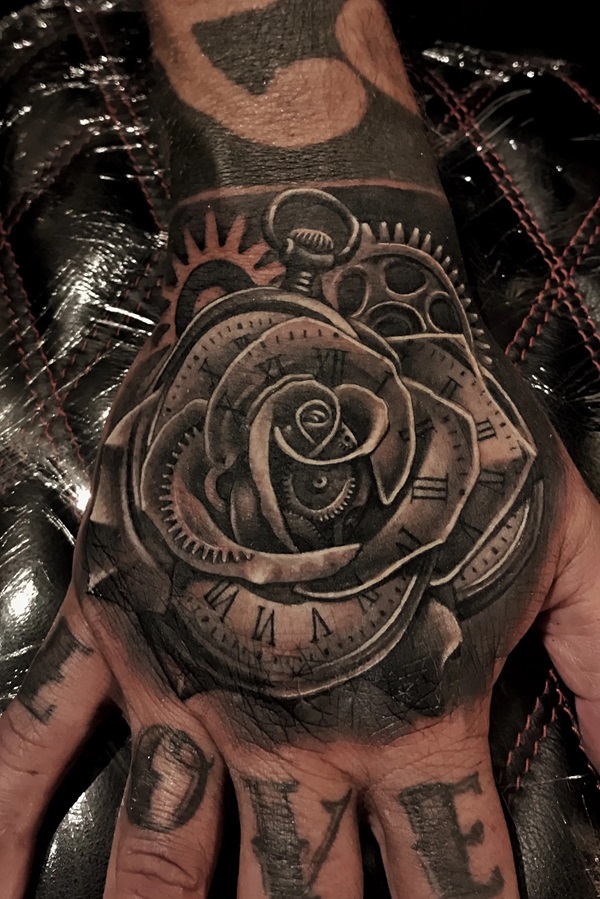80 Rose and Clock Tattoo Designs to Inspire Your Next Ink Art and Design