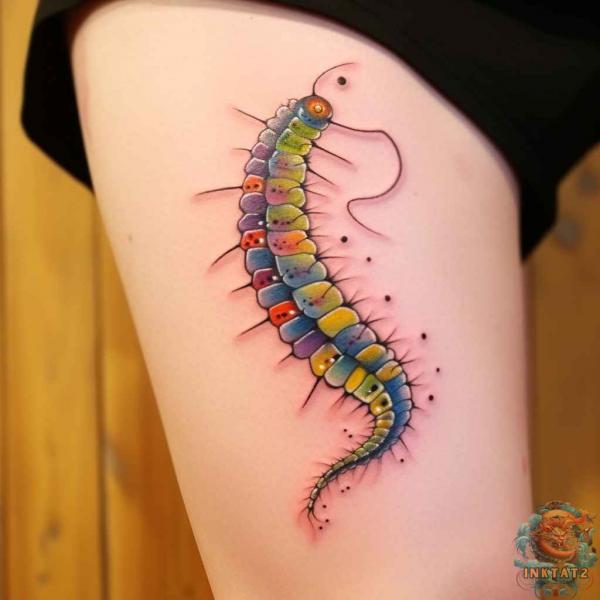 Japanese Centipede Tattoo