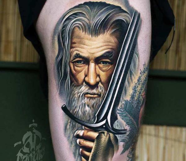 gandalf lotr tattoo